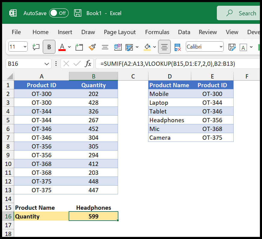 How to Use the Excel Functions SUMIF and SUMIFS (tutorial)