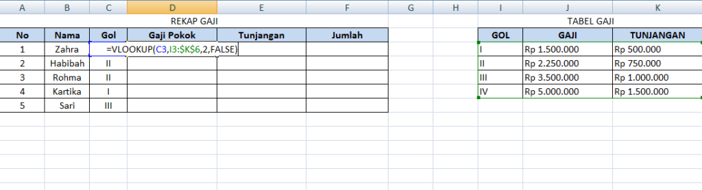 Tutorial VLOOKUP Data Tidak Sama Persis (Menggunakan Wildcard * dan ?)