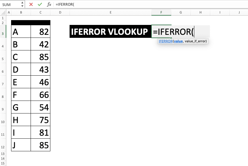 Penggunaan Kombinasi Rumus IFERROR VLOOKUP di Excel - Compute Expert