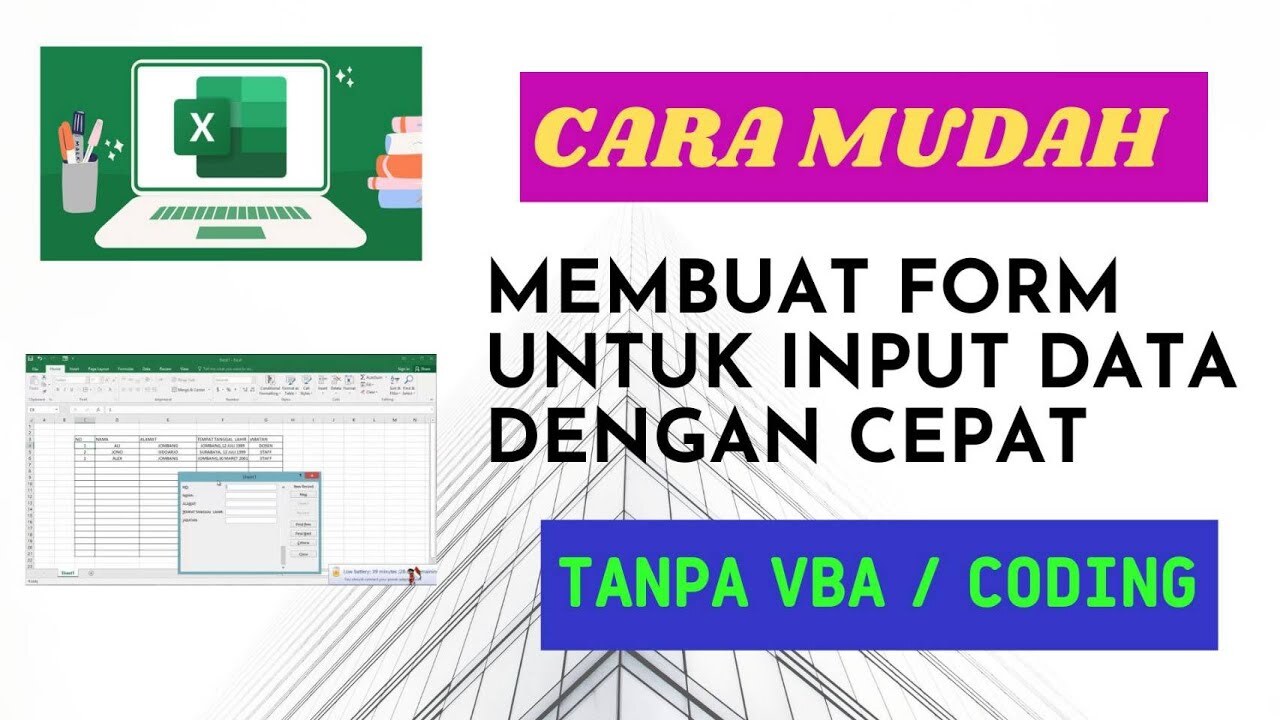 Cara Membuat Invoice Excel Dengan Mudah dan Sederhana - Kledo Blog
